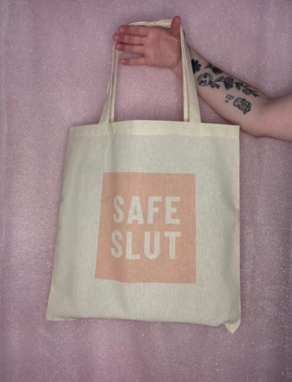 Safe Slut Tote Bag